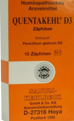 Quentakehl D3 10 Suppositorien