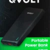 QVolt Portable Powerbank 10.000 mAh mit USB-A und USB-C Anschluss