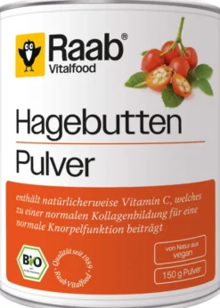 Raab Vitalfood Bio Hagebutte Pulver 150 G