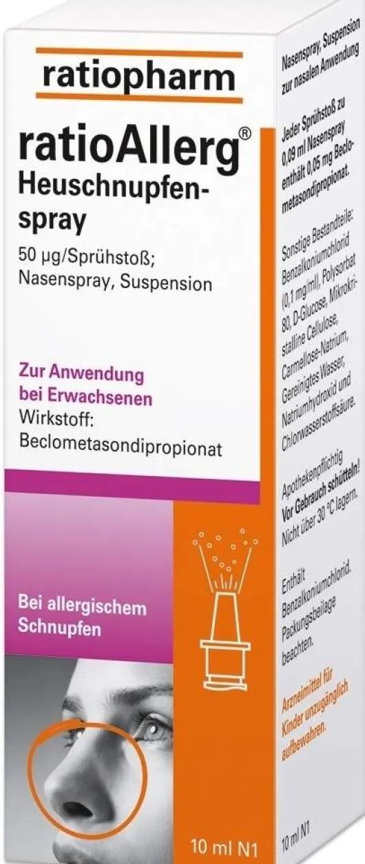 RatioAllerg Heuschnupfenspray 10 ml Nasenspray