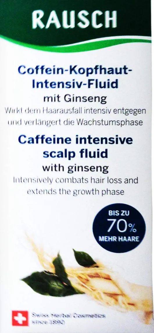 Rausch Coffein-Kopfhaut-Intensiv- Fluid Mit Ginseng 30 ml