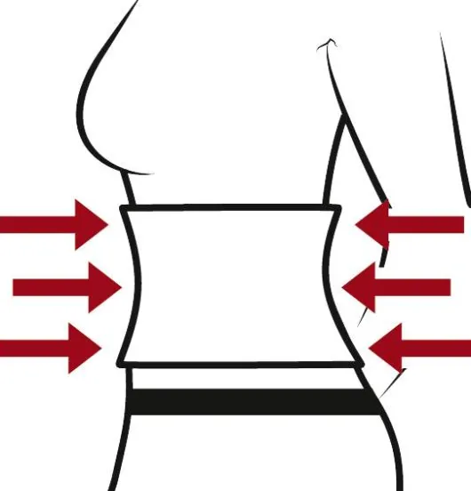 Rücken-Stützgürtel Extra Stark
