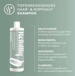 Refolliq Tiefenreinigendes Haar- & Kopfhaut Shampoo 200 ml