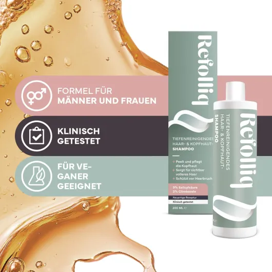 Refolliq Tiefenreinigendes Haar- & Kopfhaut Shampoo 200 ml