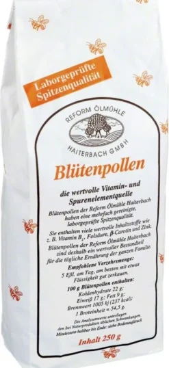 Reform Ölmühle Blütenpollen 250 G