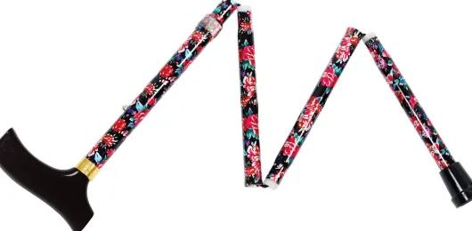 Reisestock faltbar, Blumendesign Vital Comfort