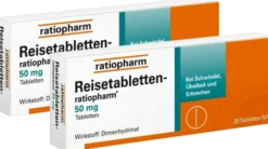 Reisetabletten ratiopharm 2 x 20 Tabletten
