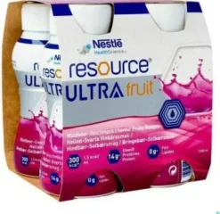 Resource Ultra Fruit Waldbeere 4 X 200 ml Trinknahrung
