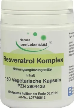 Resveratrol Komplex Vegi 180 Kapseln