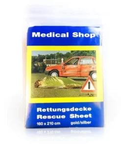 Rettungsdecke Ypsisave Gold-Silber 160 X 210 cm 1 Stück