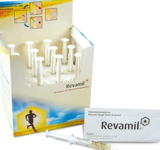 Revamil Gel Single Dose 2g Medizinischer Honig Spritzen 12 Stück