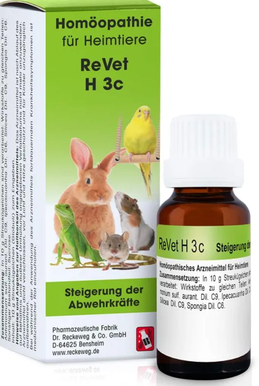 Revet H 3c Globuli F.Heimtiere 10g
