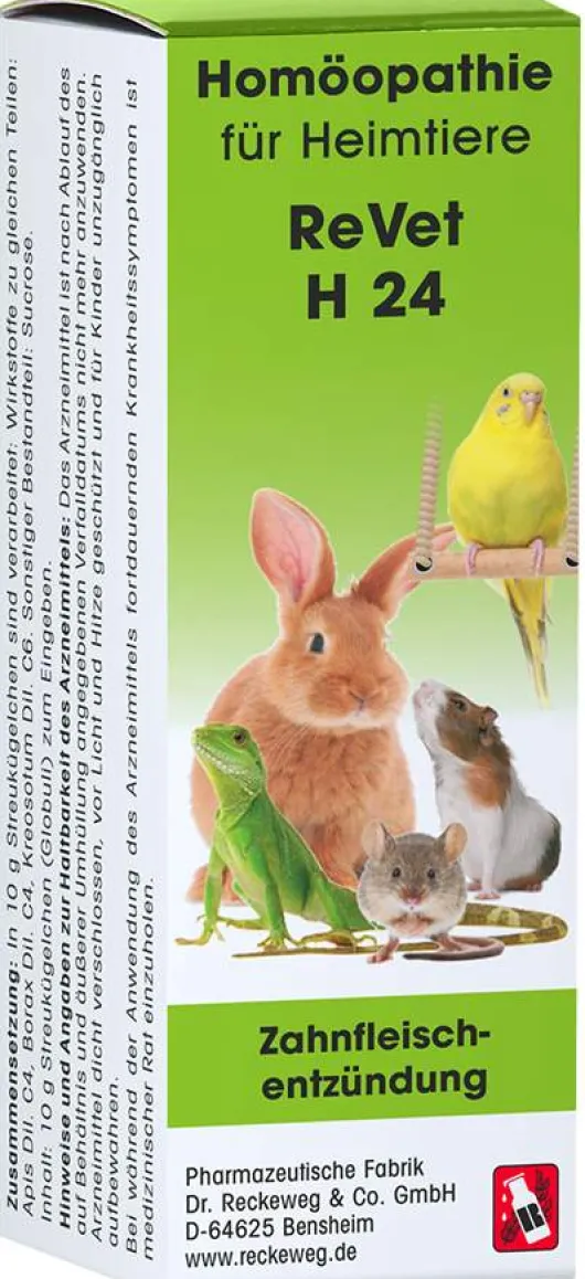 Revet H 24 Globuli F.Heimtiere 10g