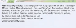 Revet H 24 Globuli F.Heimtiere 10g
