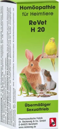 REVET H 20 Globuli f.Heimtiere 10 g
