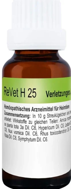 Revet H 25 Globuli F.Heimtiere 10g