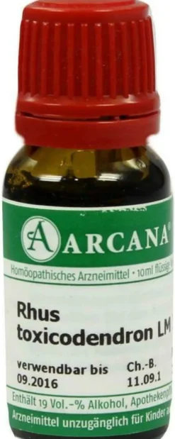 Rhus Toxicodendron Lm 12 Dilution 10 ml