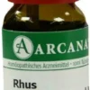 Rhus Toxicodendron Lm 18 Dilution 10 ml