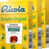 Ricola Box Kräuter zuckerfrei 3 x 50 g