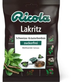 Ricola Ohne Zucker Lakritz 75 G Bonbons