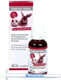 Rodicare Pulmo 20 ml Flüssigkeit für Zwergkaninchen, Meerschweinchen und Kleinnager