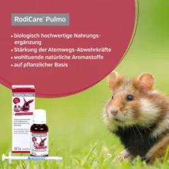 Rodicare Pulmo 20 ml Flüssigkeit für Zwergkaninchen, Meerschweinchen und Kleinnager
