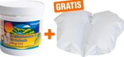 Rosskastanien-Weinlaub-Gel 500 ml + gratis Aufblasbarer Venentrainer 1 Stück