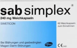 Sab Simplex 240 mg 60 Weichkapseln