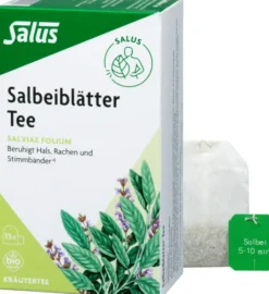 Salbeiblätter Tee Bio Salus 15 Filterbeutel
