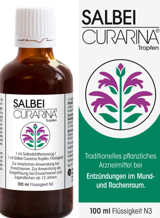 Salbei Curarina 100 ml Tropfen