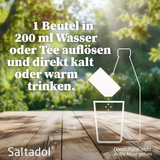 Saltadol Elektrolyt Pulver 6 Beutel