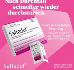 Saltadol Elektrolyt Pulver 6 Beutel
