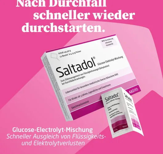 Saltadol Elektrolyt Pulver 12 Beutel