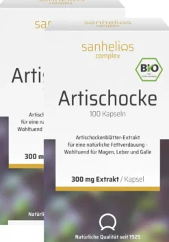 Sanhelios Bio Artischocke 2 x 100 Kapseln