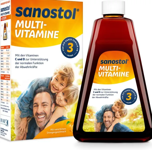 Sanostol Multivitamin Saft 460 ml