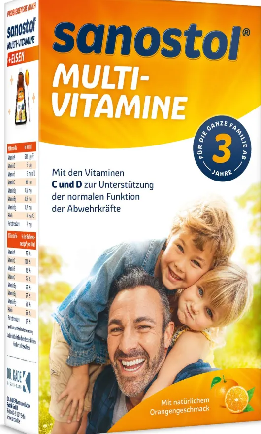 Sanostol Multivitamin Saft 460 ml