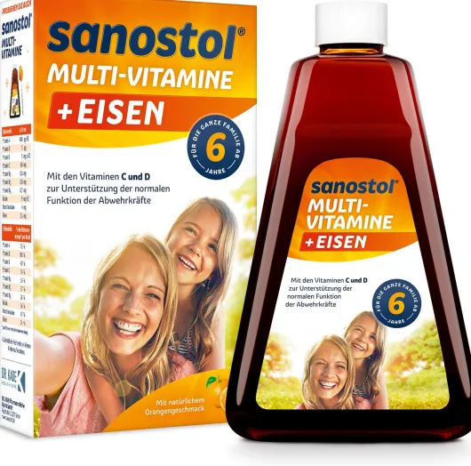 Sanostol Plus Eisen 460 ml Saft