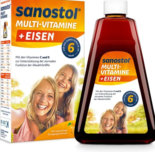 Sanostol plus Eisen 230 ml Saft
