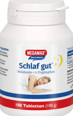 Schlaf Gut Melatonin+l-Tryptophan Tabletten