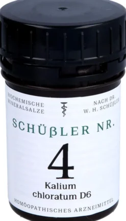 Schüssler Nr.4 Kalium Chloratum D 6 Tabletten
