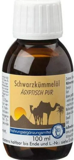 Schwarzkümmelöl Ägyptisch Pur 100 ml Öl