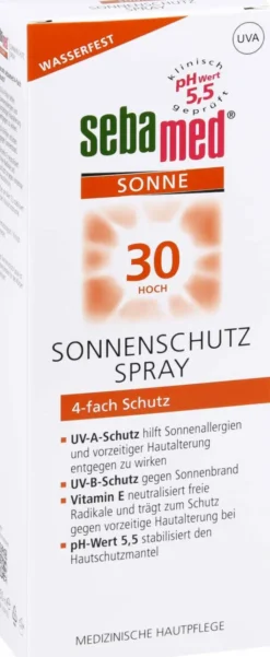 Sebamed Sonnenschutz Spray Lsf 30 150 ml