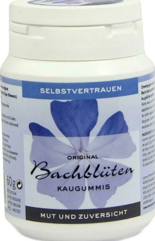 Selbstvertrauen Kaugummi Nach Dr. Bach 40 Stück