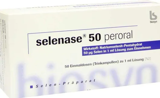 Selenase 50 Peroral 50 1 ml Lösung zum Einnehmen