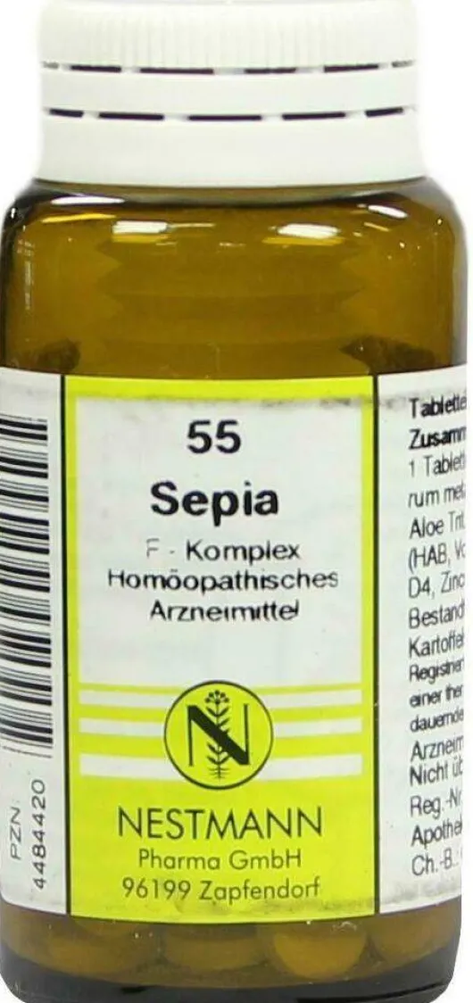 Sepia F Komplex Nr. 55 Tabletten