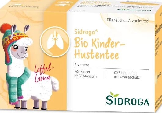 Sidroga Bio Kinder Hustentee 20 Filterbeutel