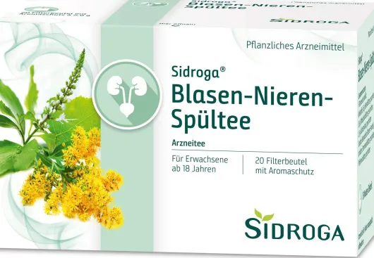 Sidroga Blasen und Nieren Spültee 20 Filterbeutel