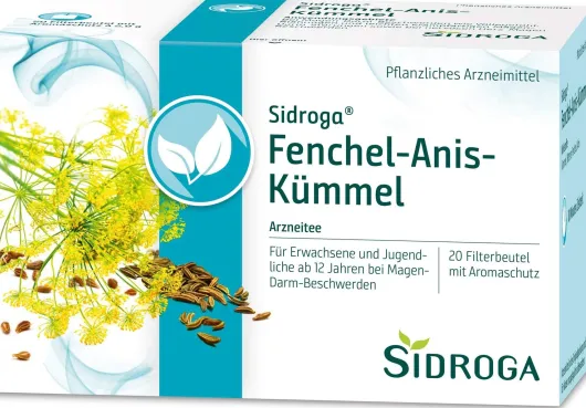 Sidroga Fenchel Anis Kümmel Tee 20 Filterbeutel