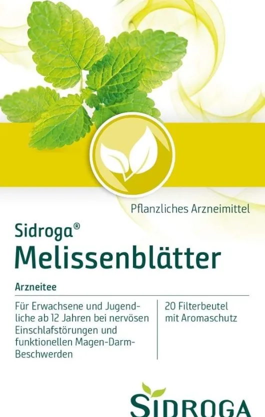 Sidroga Melissenblätter 20 Filterbeutel