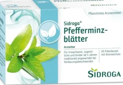 Sidroga Pfefferminzblätter 20 Filterbeutel